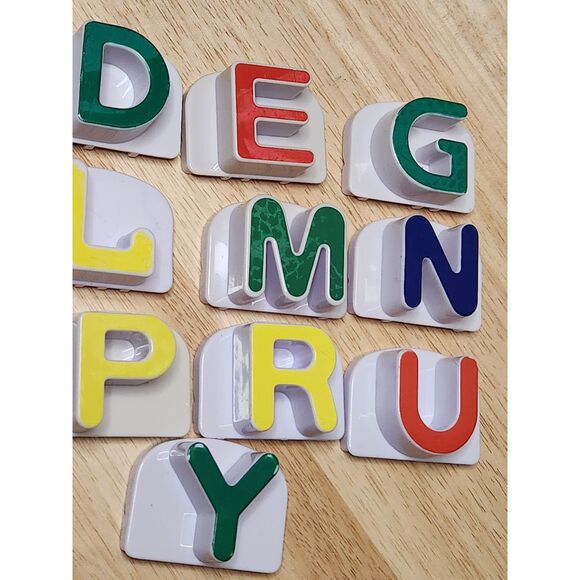 LeapFrog Fridge Phonics Replacement Letters – Magnetic, 2"x1.5" - Picture 2 of 5